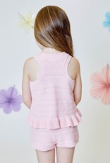 Design History Crocheted Top & Short Set