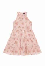 Ava & Yelly Girl Trapeze Floral Dress