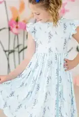 Mila & Rose Blue Bonnet Twirl Dress