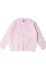 Ruffled Butts Girl's Pointelle Cardigan