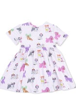 Angel Dear Twirly Dress w/Cartwheel Shorts