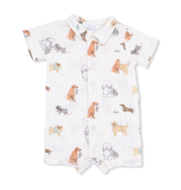 Angel Dear Baby Boy Polo Shortie