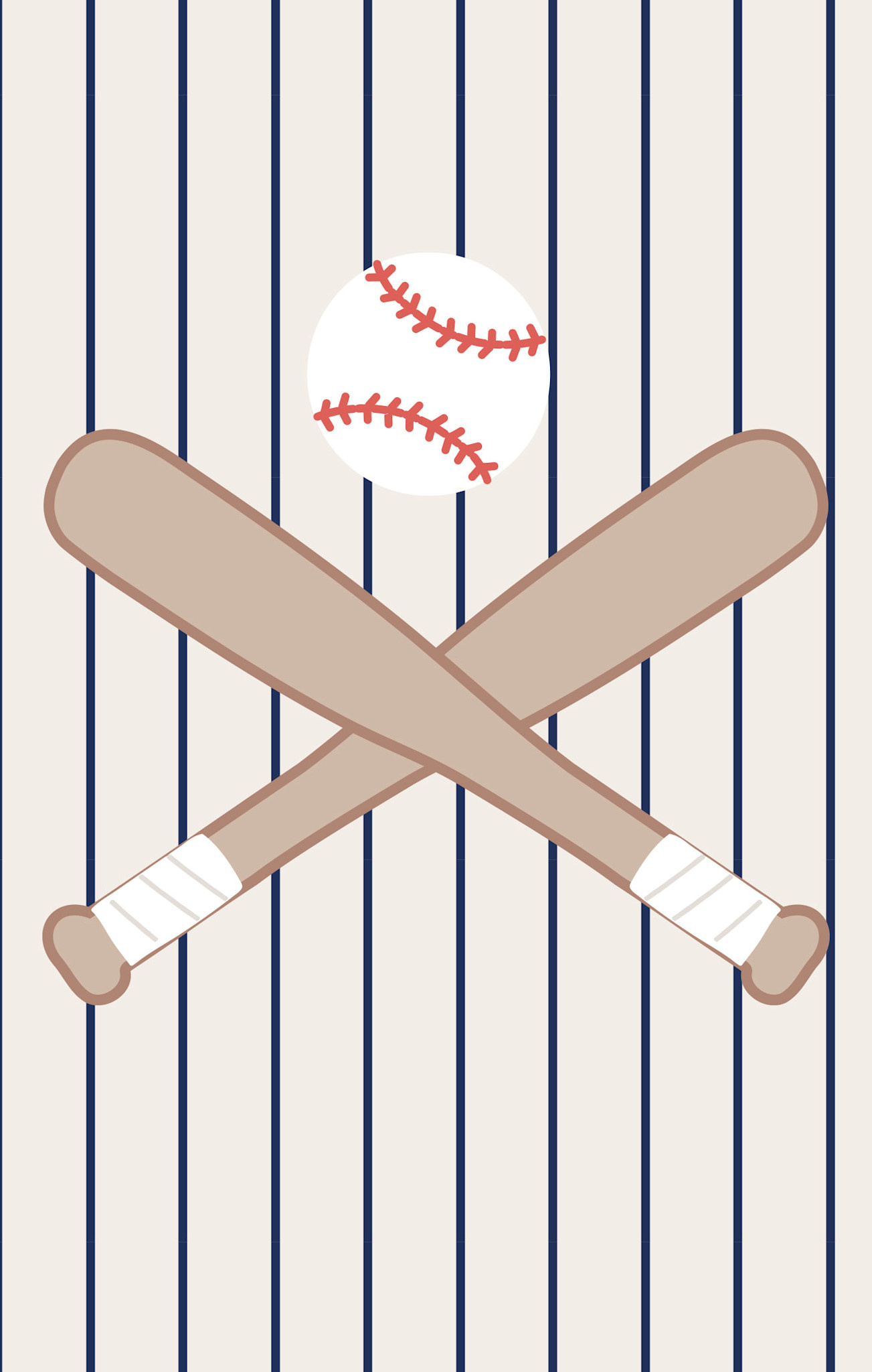 Angel Dear Baseball Stripe Sleeveless Shortie Romper