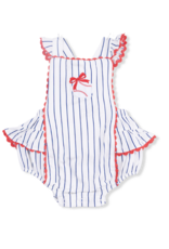 Angel Dear Baseball Stripe Sunsuit