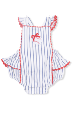 Angel Dear Baseball Stripe Sunsuit