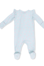 Angel Dear Baby Girl, Bamboo 2-Way Zipper Footie