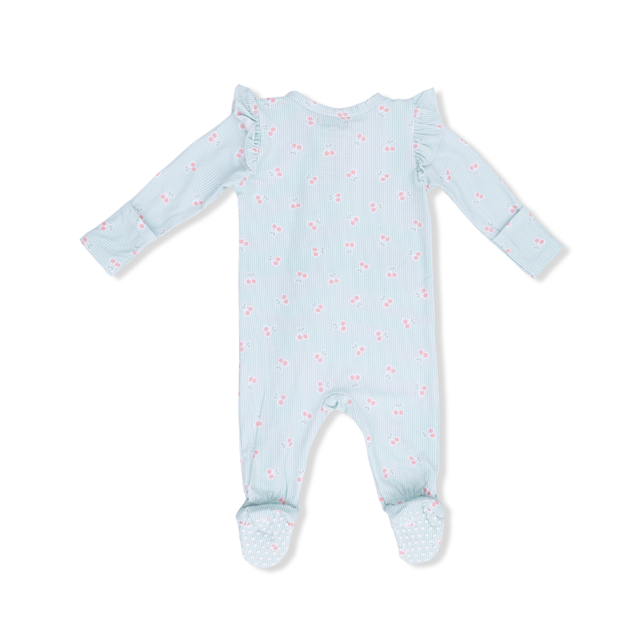 Angel Dear Baby Girl, Bamboo 2-Way Zipper Footie