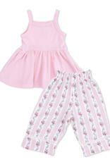 Angel Dear Peplum Tank & Smocked Waist Pant Set
