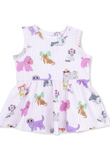 Angel Dear Peplum Tank Top & Bike Short Set