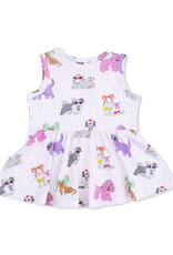 Angel Dear Peplum Tank Top & Bike Short Set