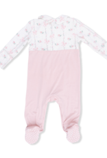Angel Dear Baby Girl, Bamboo 2-Way Zipper Footie