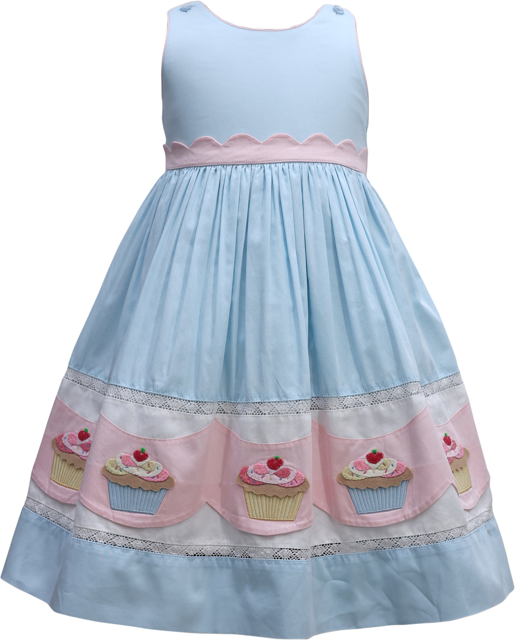 Cotton Kids Cupcake Party Dress