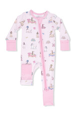 Angel Dear Baby & Toddler Girl Convertible Romper