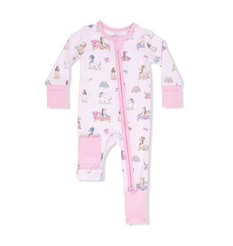 Angel Dear Baby & Toddler Girl Convertible Romper