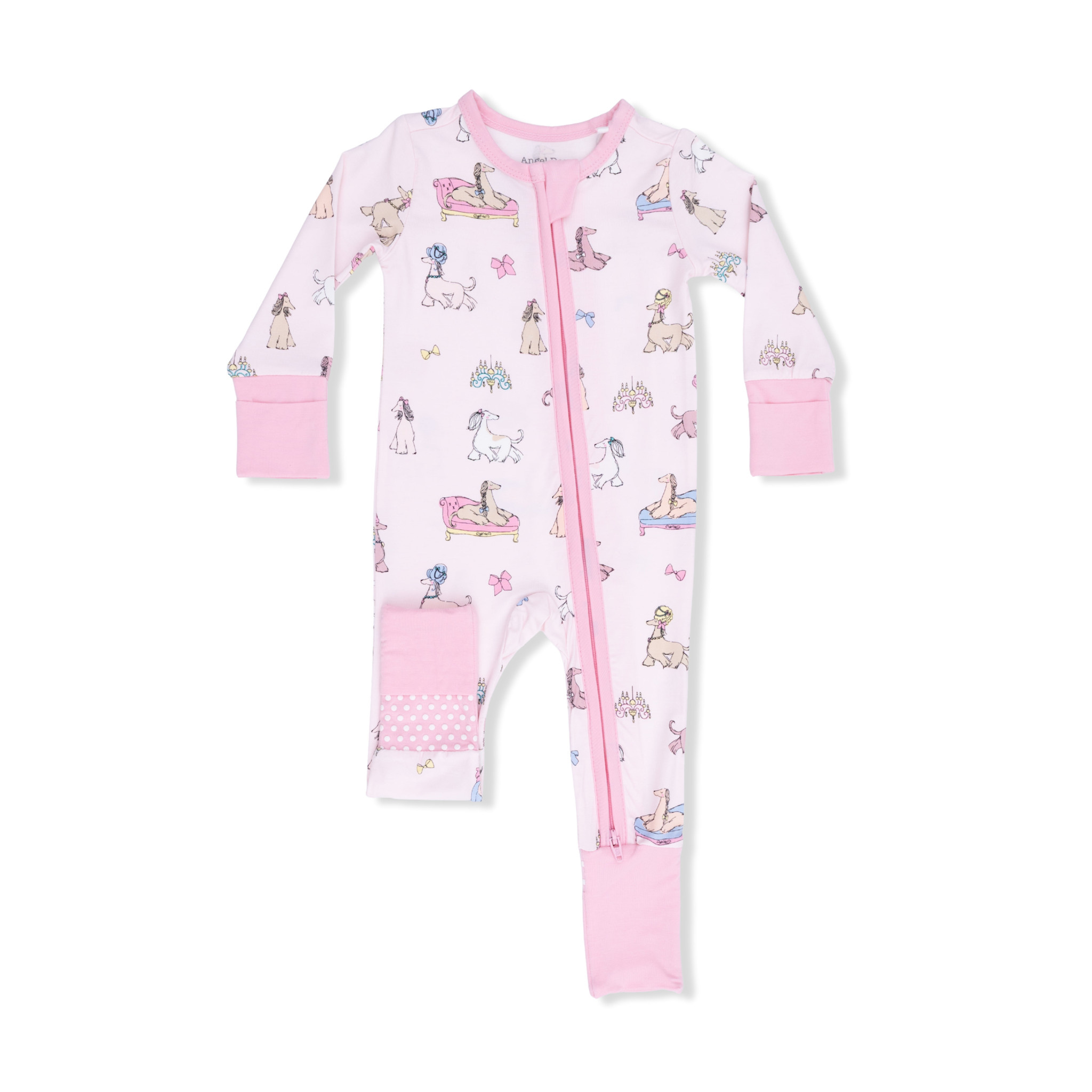 Angel Dear Baby & Toddler Girl Convertible Romper