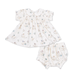 Angel Dear Baby & Toddler Smocked Dress Set