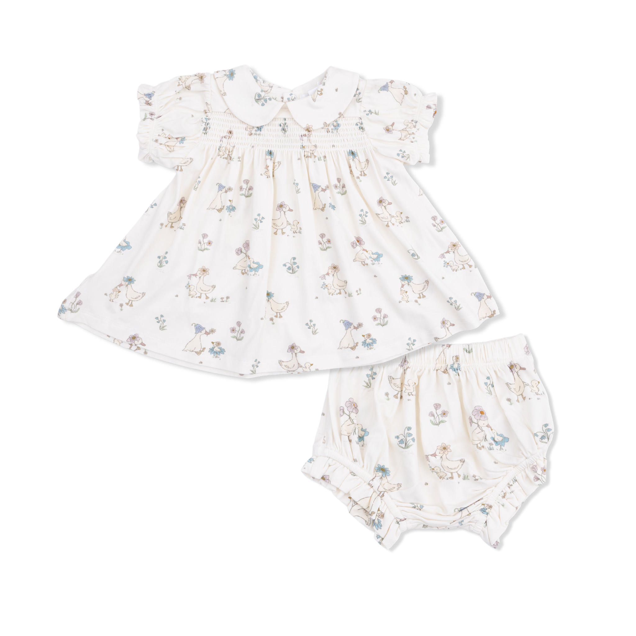 Angel Dear Baby & Toddler Smocked Dress Set