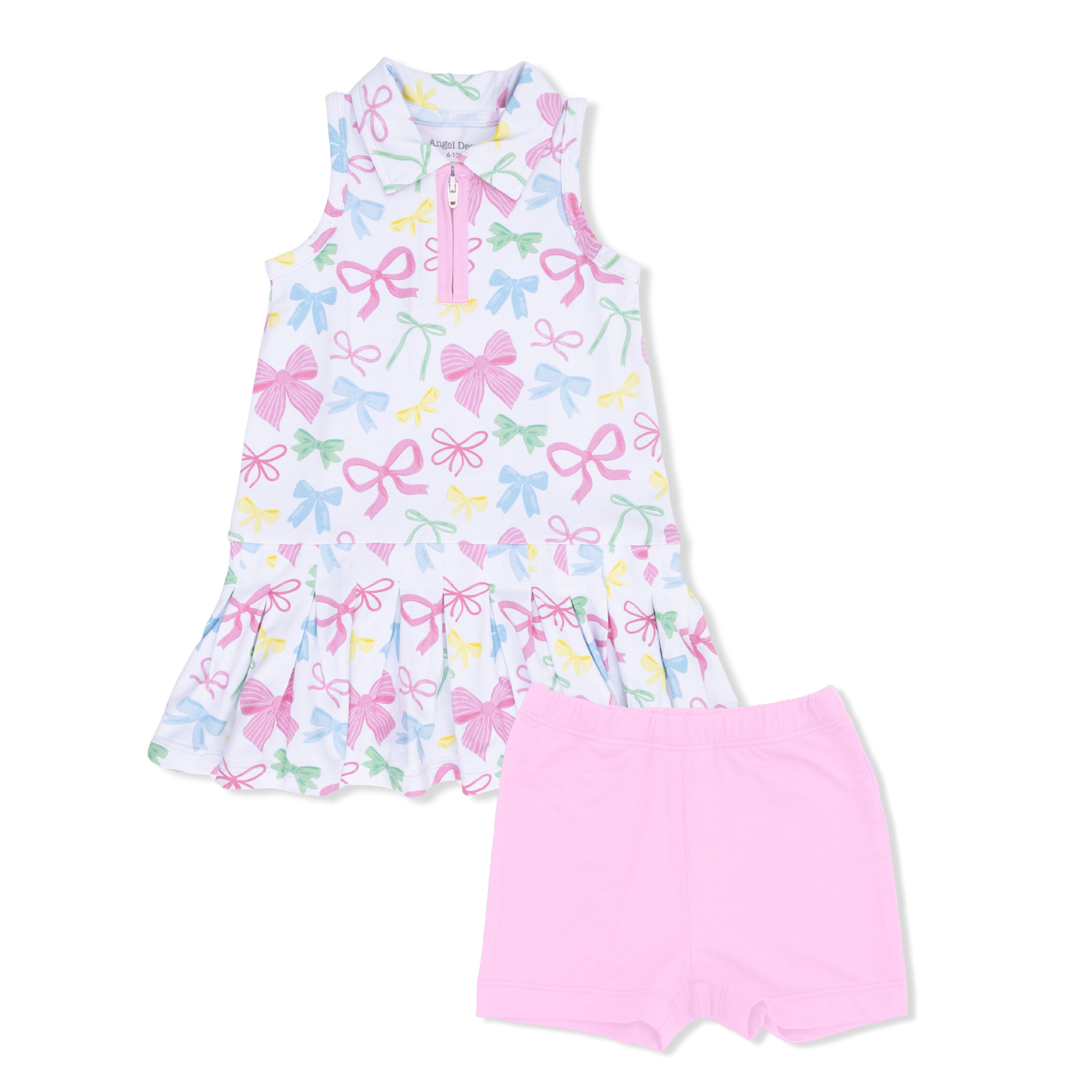 Angel Dear Polo Tennis Dress w/Shorts