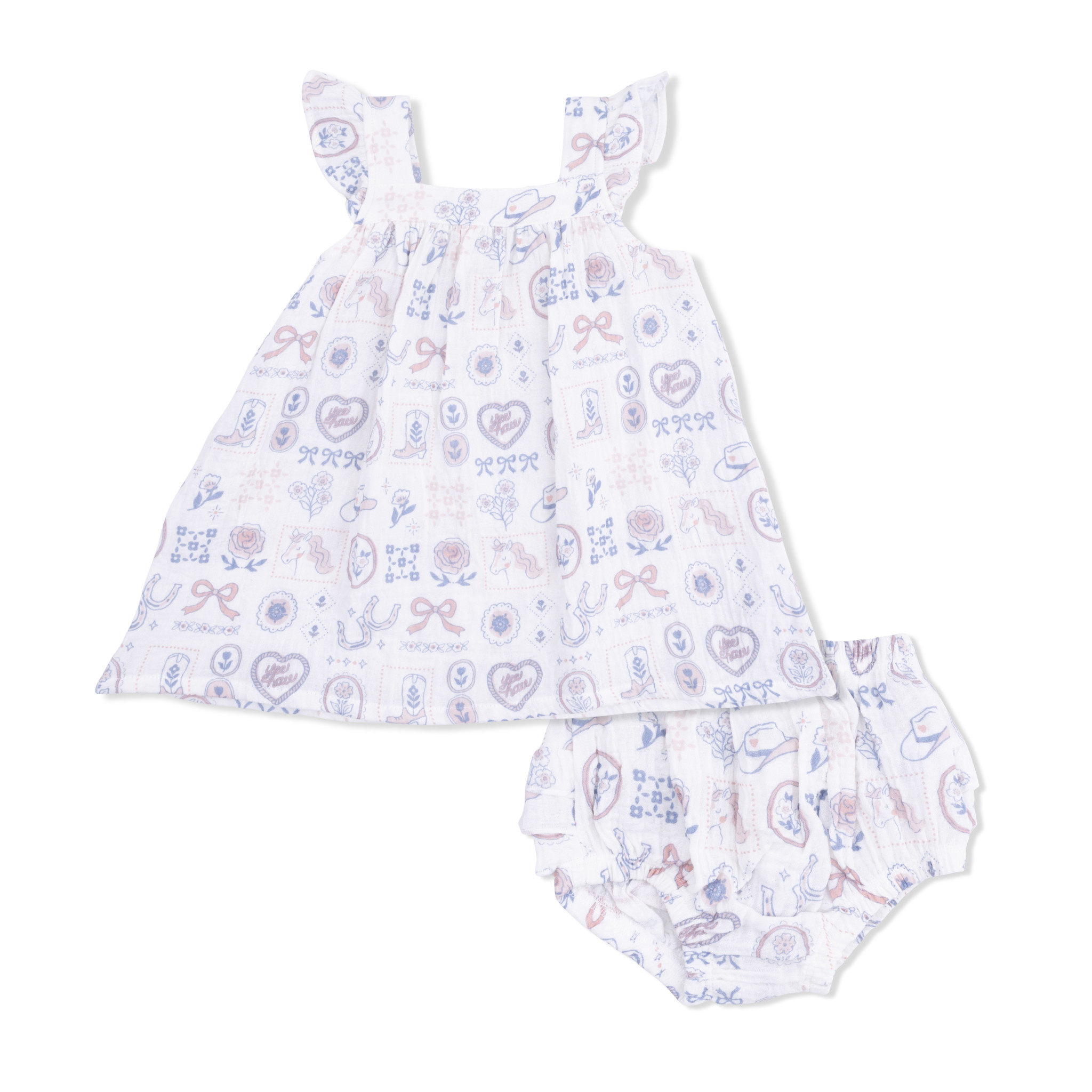 Angel Dear Muslin Sundress w/ Bloomers
