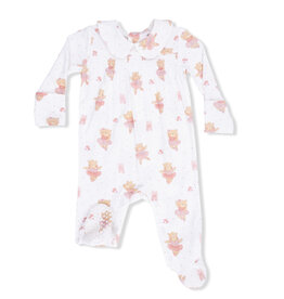 Angel Dear Girl Peter Pan Snap Footie