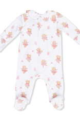 Angel Dear Girl Peter Pan Snap Footie