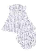 Angel Dear Western Pearl Snap Dress