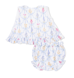 Angel Dear Ruffled Top Back & Bloomer
