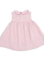 Angel Dear Muslin Sleeveless Collar Dress