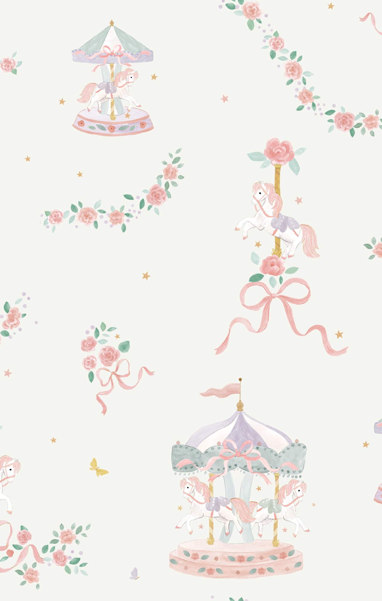 Angel Dear Girl Kimono Gown w/ Headband