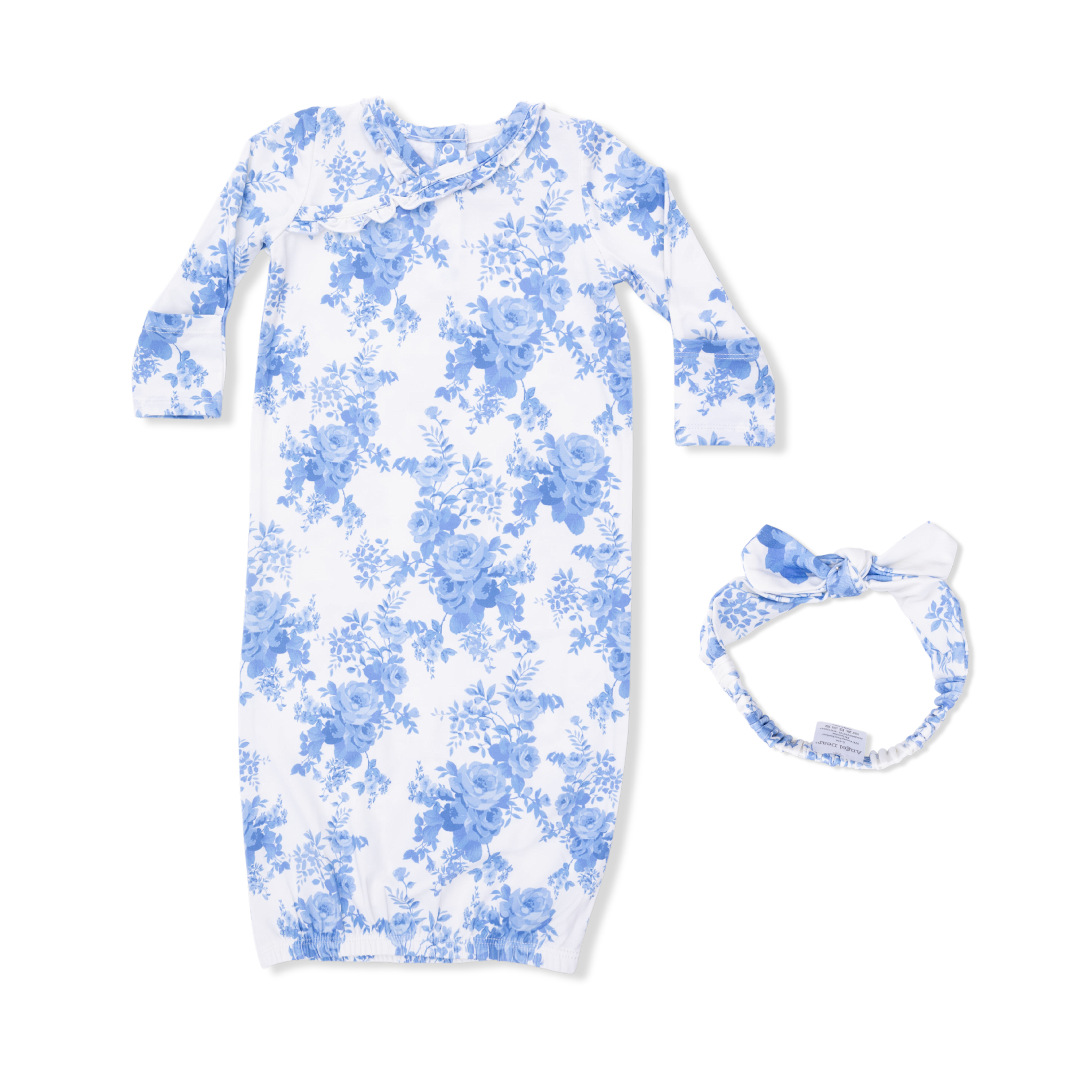 Angel Dear Girl Kimono Gown w/ Headband