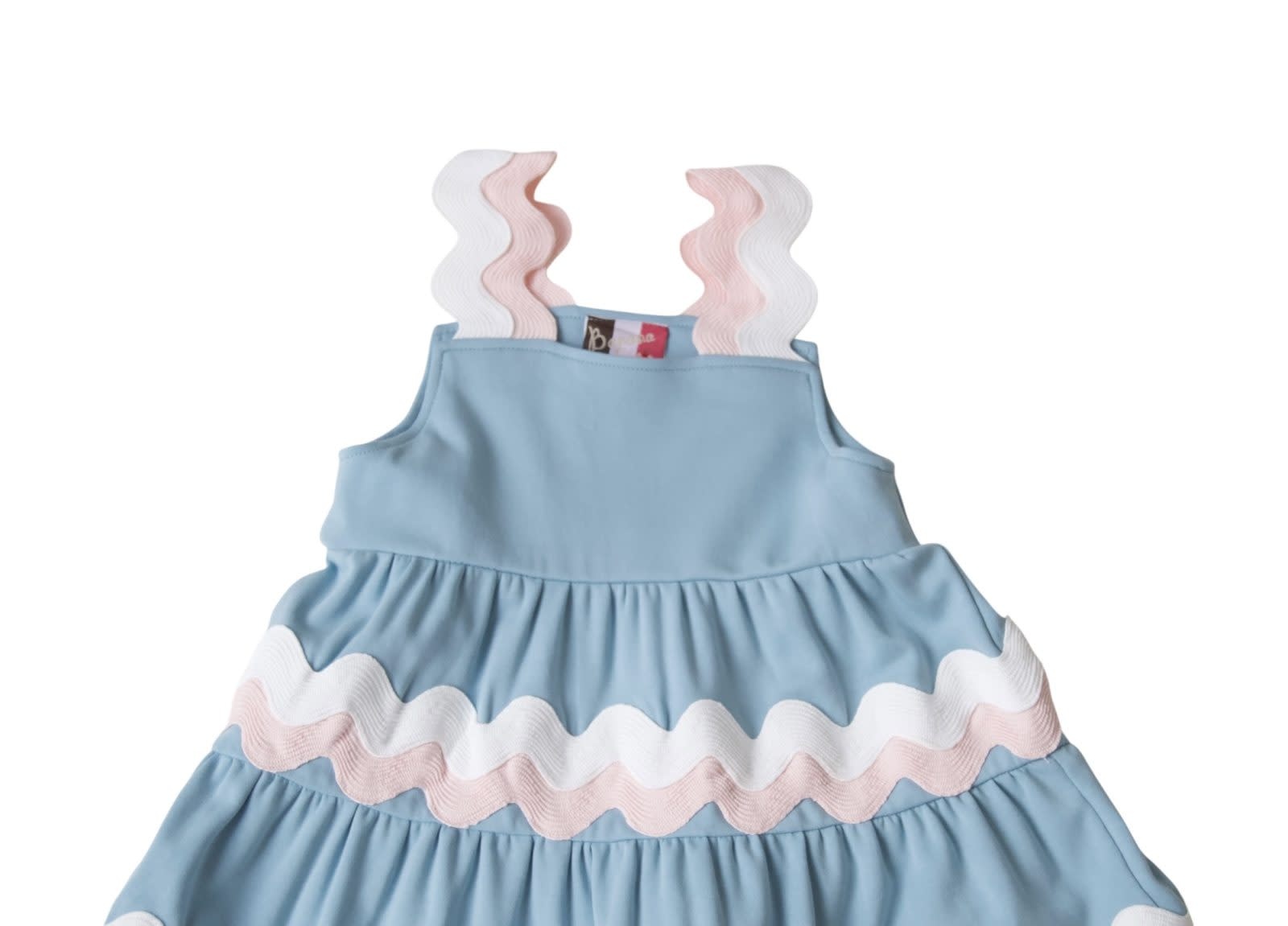 Banana Split Kids Ric -Rac Maxi Dress