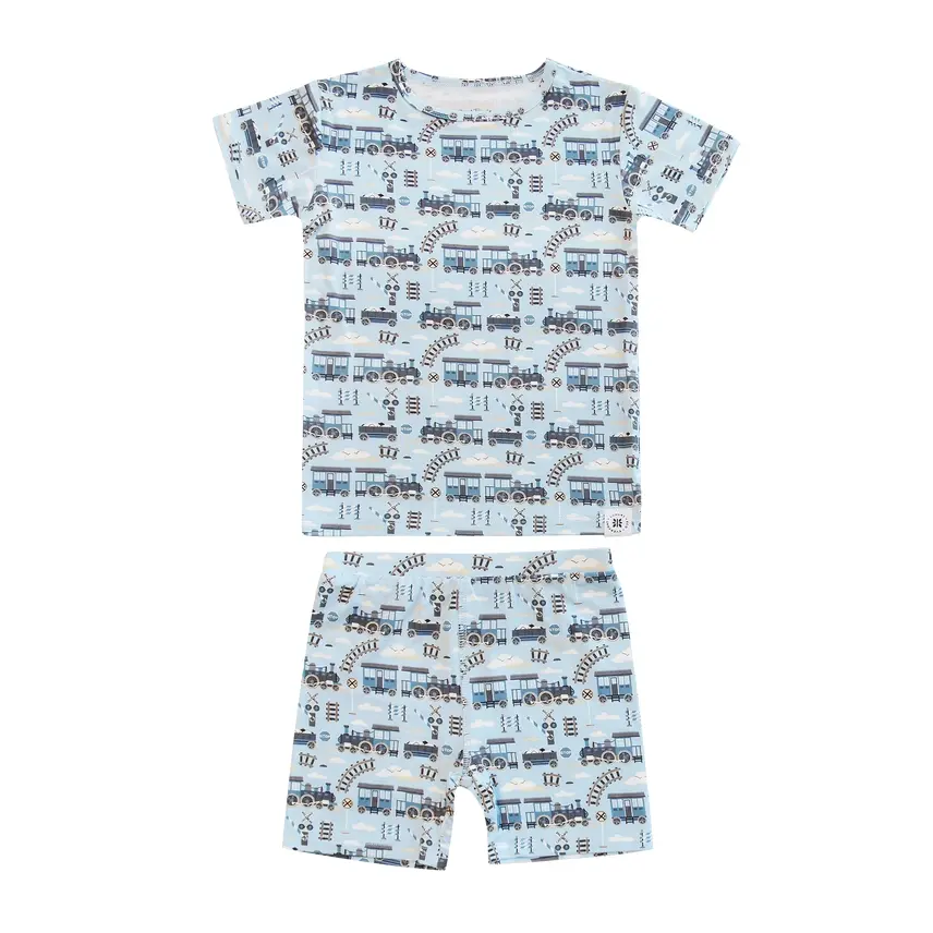 Sweet Bamboo Boy Short Sleeve 2 pc Pj's