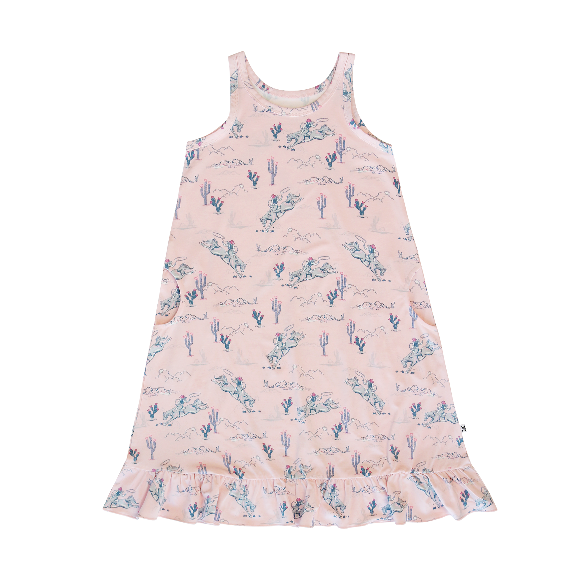 Sweet Bamboo Girl Sleeveless Gown