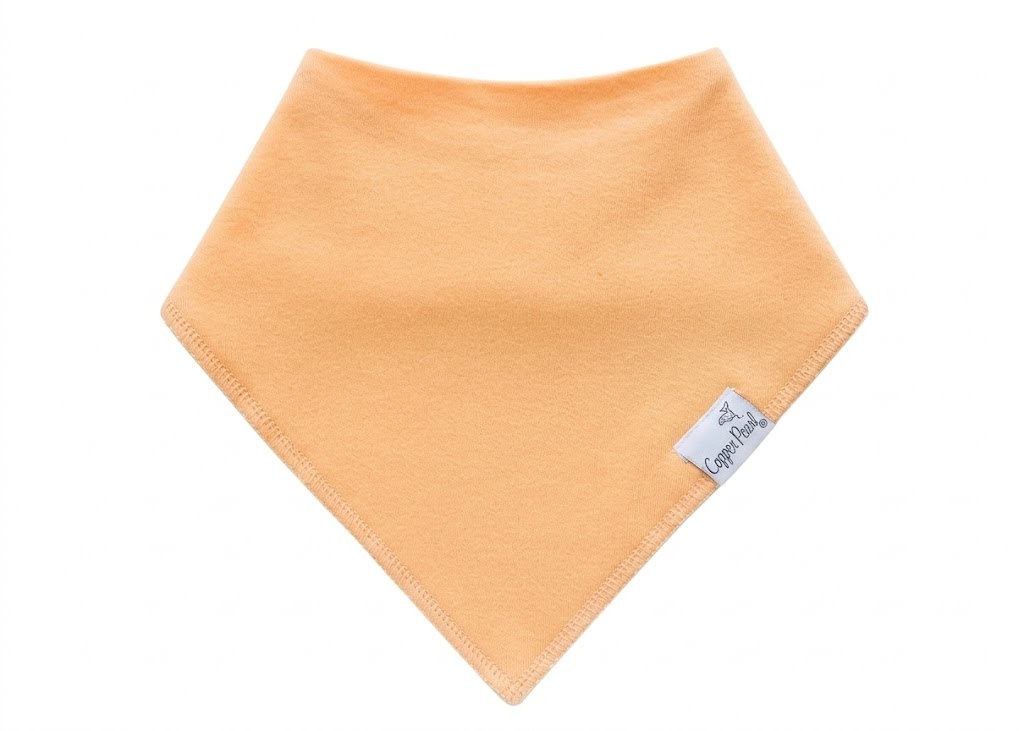 Copper Pearl Bandana Bibs  Solids