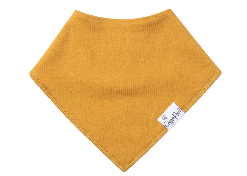 Copper Pearl Bandana Bibs  Solids