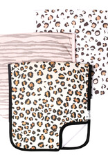 Copper Pearl Printed Burp Cloth