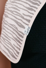 Copper Pearl Printed Burp Cloth