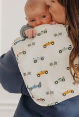 Copper Pearl Printed Burp Cloth