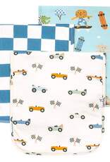 Copper Pearl Printed Burp Cloth