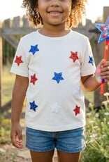 ML Fashions Sequin Star T-Shirt