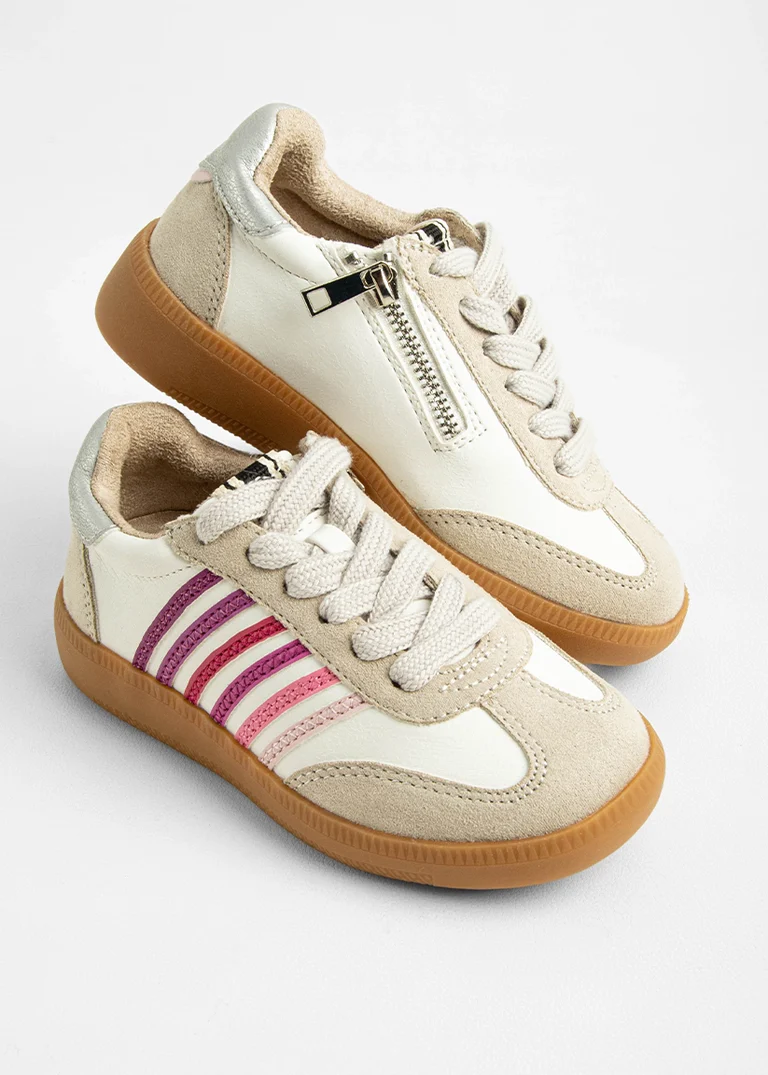 Shu Shop Stevie Multi Pink Child Sneaker