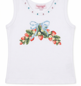 Haven Girl Berry Bow Tank Top