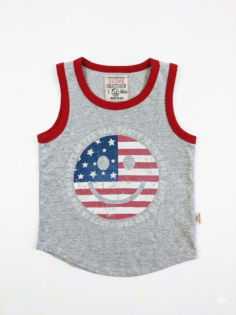 Smile Flag Tank Top