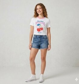 Paper Flower Junior/ Tween Cherries Graphic Tee