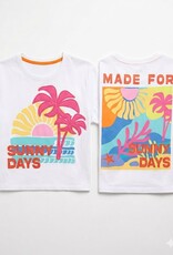 Paper Flower Sunny Days Applique Graphic Tee