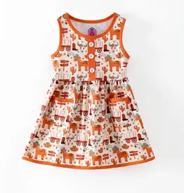 Pink Barn Kids Rodeo Barn Dress