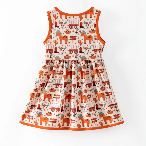 Pink Barn Kids Rodeo Barn Dress