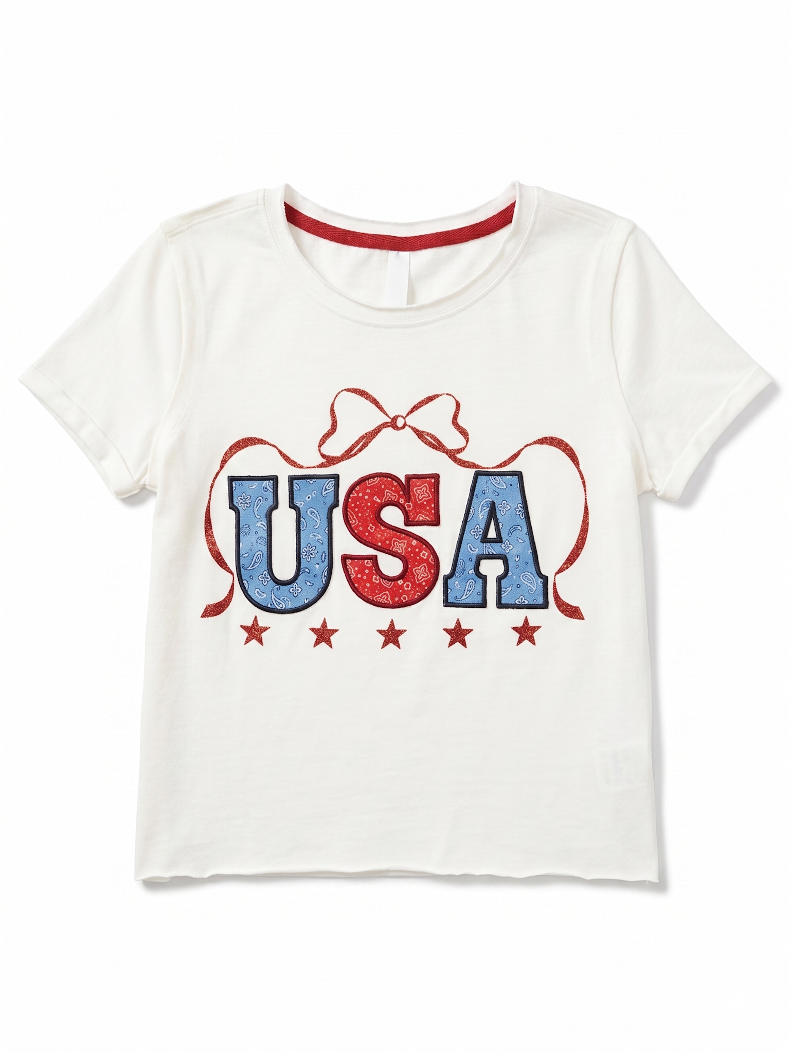 Sweet Soul Clothing Co. USA Bow  S/S T-Shirt