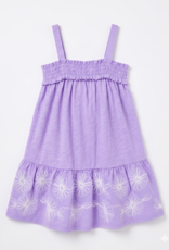 Design History Girl Embroidered Sun Dress