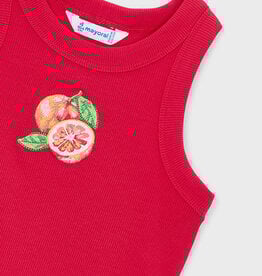 Mayoral Girl's Persimmon Tank Top